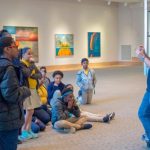 Guided educational tours in museums